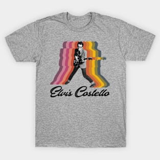 Elvis Costello Retro Fade T-Shirt